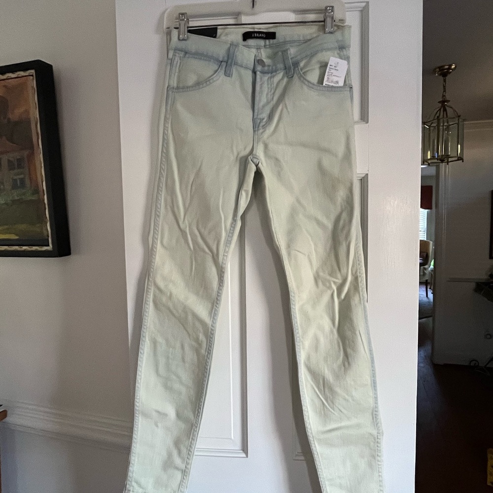 J Brand Women's Light Green Jeans
